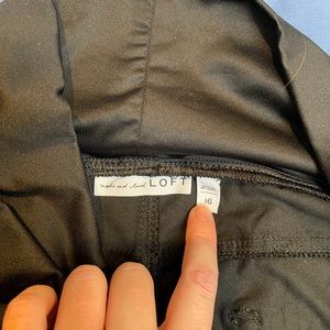 Loft maternity skinny pants